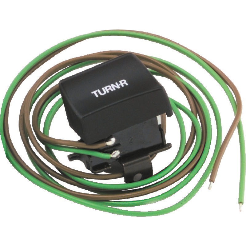 Twin Power 82-95 Big Twin and XL Black Right Turn Signal Switch Replaces H-D 71591-92