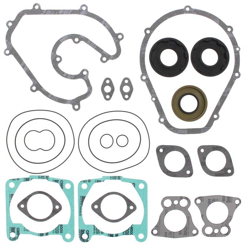 Vertex 611808 Gaskets 02-04 Polaris Virage I Complete Gasket Kit w/ Oil Seals