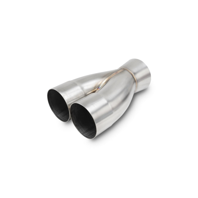 Vibrant 2-1 SS Merge Collectors (3in Inlet Slipover ID 4in Outlet OD) – Sold Individually