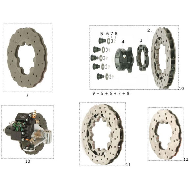 2. AFS.01591 CRG Rear Brake Disc Duralcan