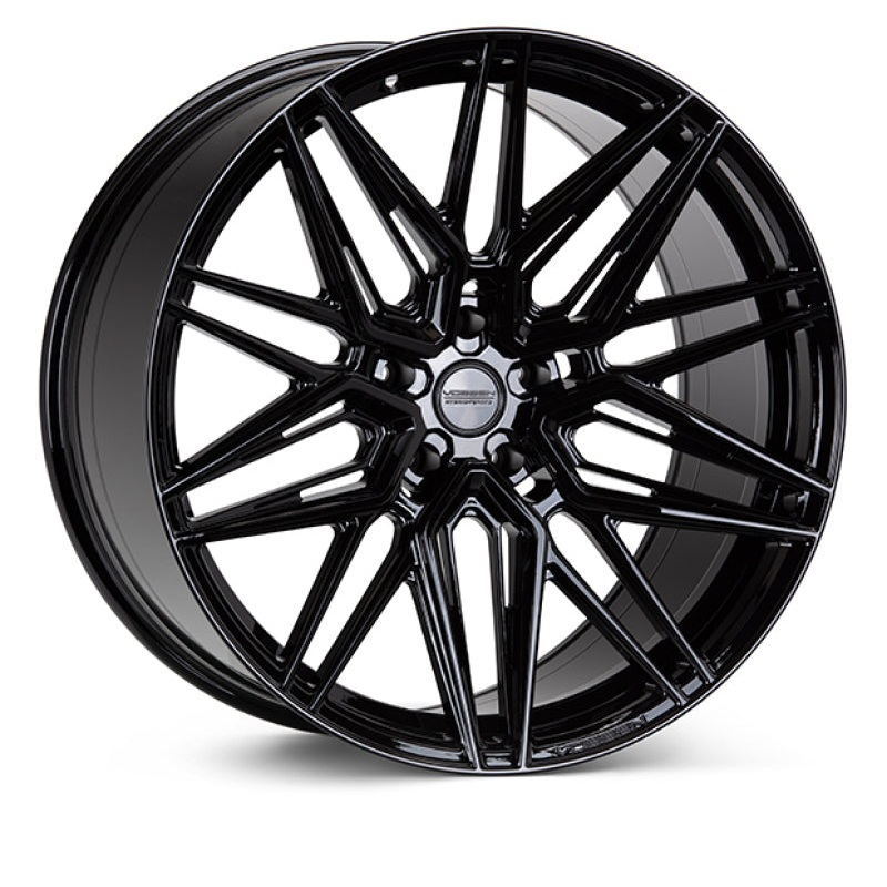 Vossen HF-7 20×10.5 / 5×114.3 / ET45 / Deep Face / 73.1 – Gloss Black Wheel