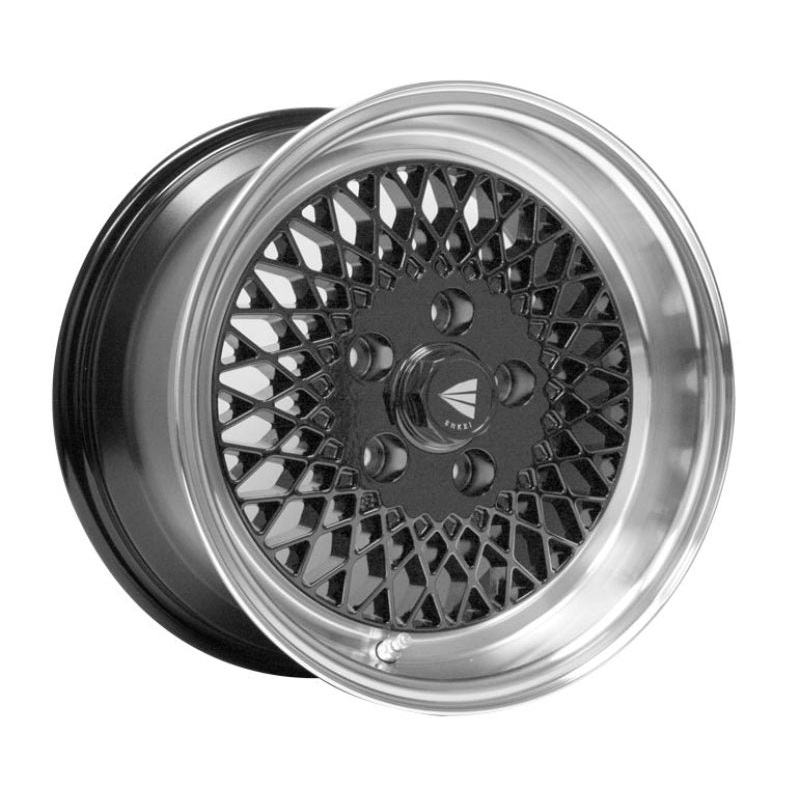 Enkei92 Classic Line 15×7 38mm Offset 5×114.3 Bolt Pattern Black Wheel