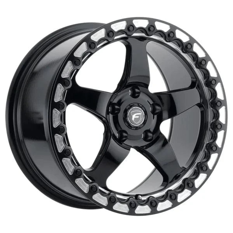 Forgestar D5 Beadlock 15″ 5×115 Gloss Black