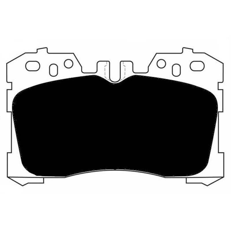 Porterfield Brake Pads for 2008 LEXUS LS 460