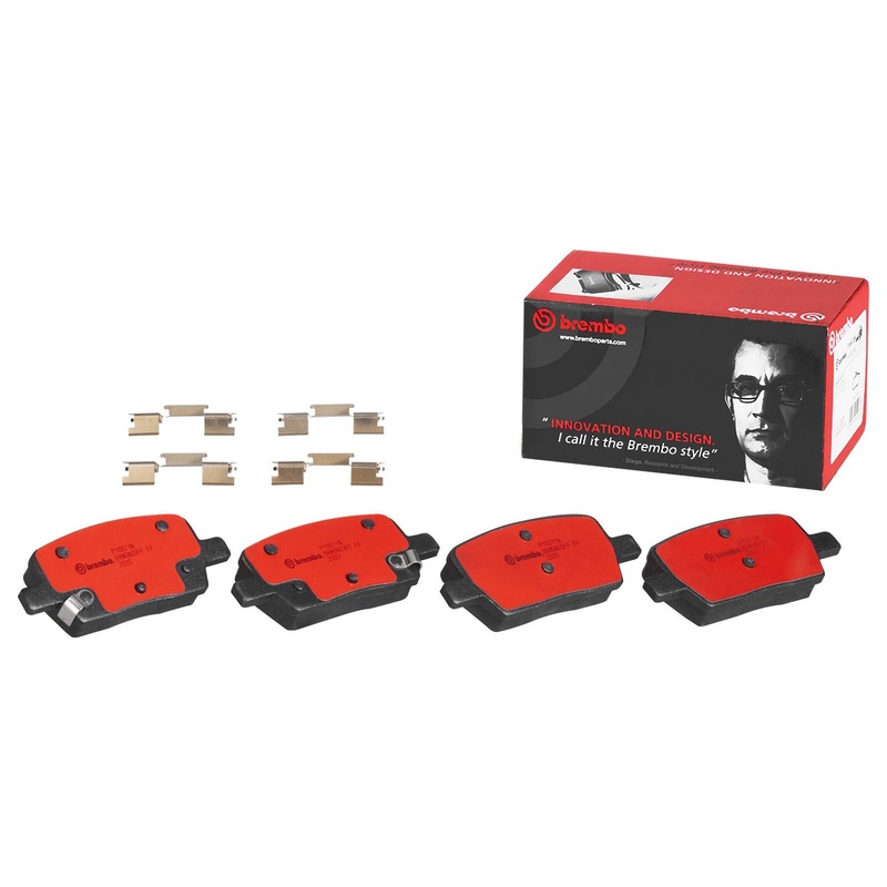 PRIME Ceramic Rear Disc Brake Pad Set – P10071N