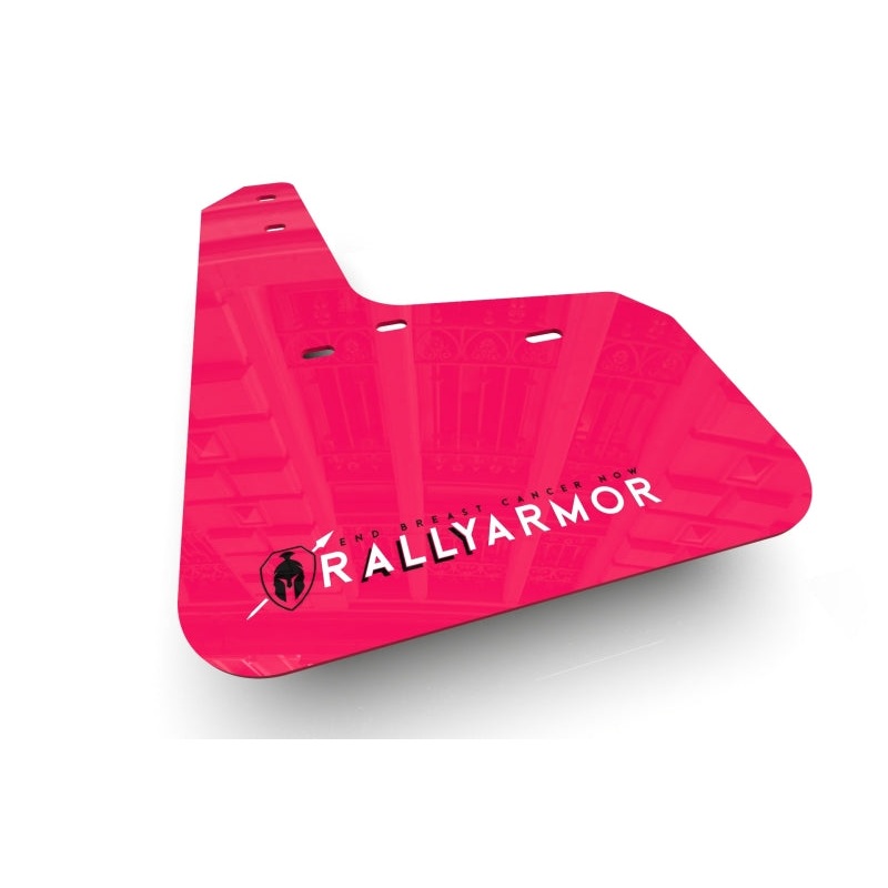 Rally Armor 2003-08 Subaru Forester Pink Mud Flap BCE White Logo