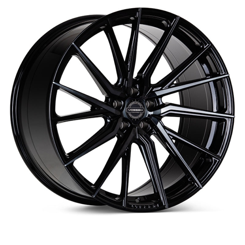 Vossen HF-4T 20×10.5 / 5×114.3 / ET45 / Deep Face / 73.1 – Tinted Gloss Black – Left Wheel
