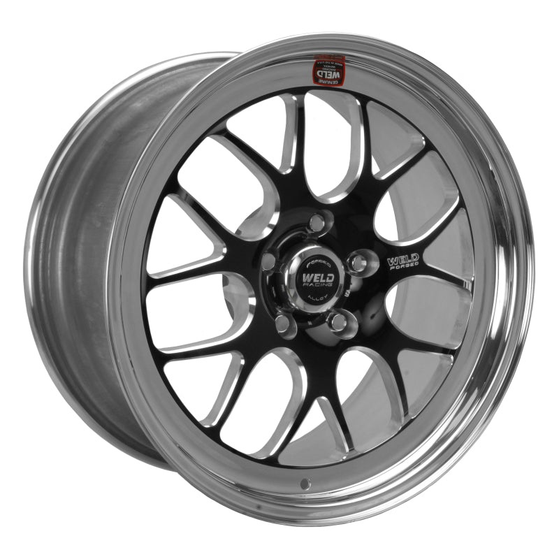 Weld S77 18×7 / 5x120mm BP / 4.1in. BS Black Wheel (High Pad) – Non-Beadlock