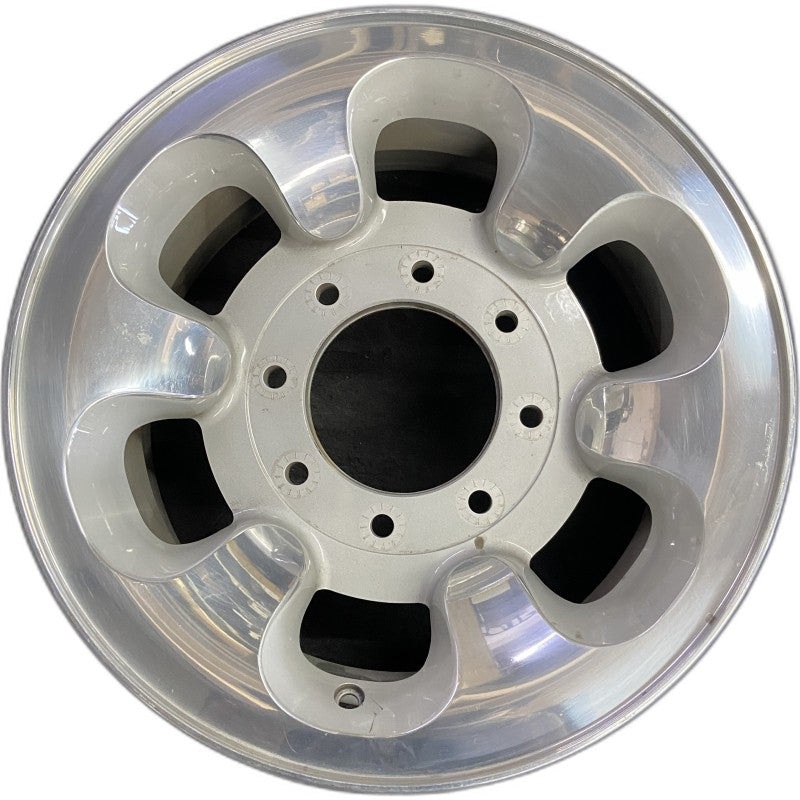 16″ FORD F250SD PICKUP 99-00 16×7 SRW aluminum 6 D shaped holes Original OEM Wheel Rim