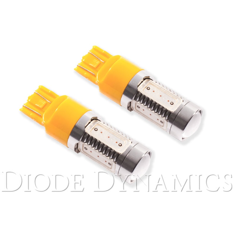 7443 LED Bulb HP11 LED Amber Pair Diode Dynamics