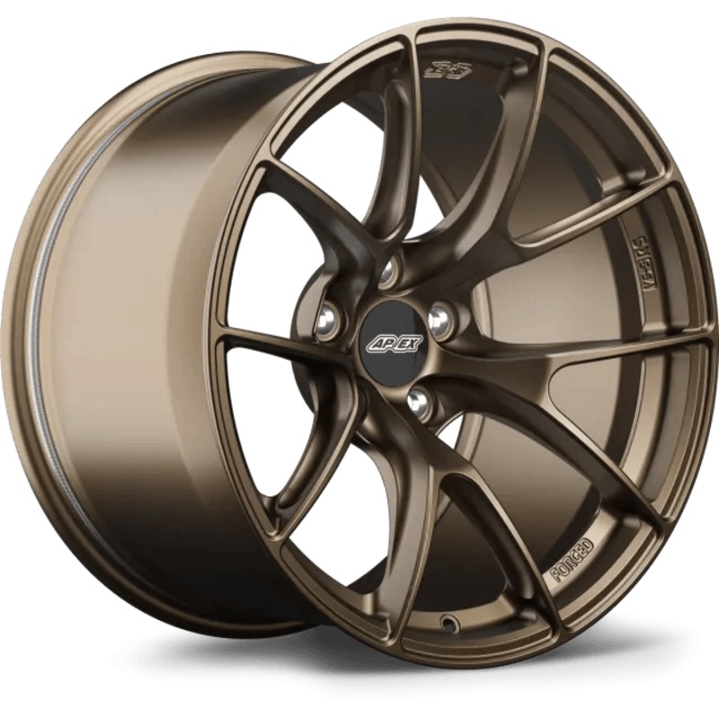 Apex 19″ VS-5RS Forged 5×130 Wheel (Satin Bronze) – Porsche 911 (991.1/991.2) 718/Boxster/Cayman (987/982)