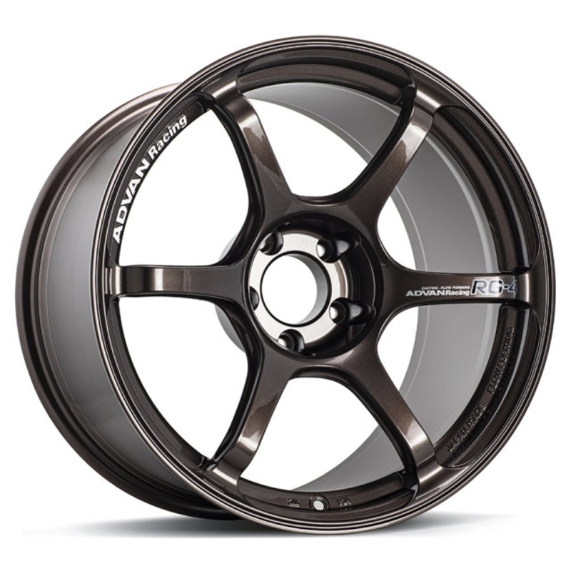 Advan RG-4 Wheel – 18×7.5 +47 | 5×114.3 | Racing Copper Bronze