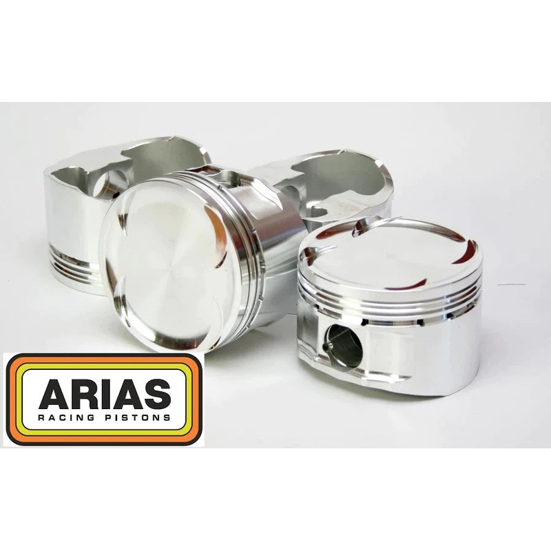 Arias Pistons Toyota 1.5L 1NZ FE Bore 2.953 CH 1.088 Stroke 87.7 Rod 5.543 CR 9 Dish 28.5cc Head