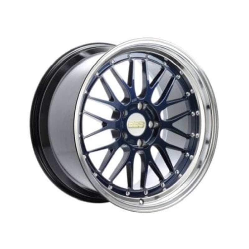 BBS LM 19″ 5×130 Black Blue – Gloss