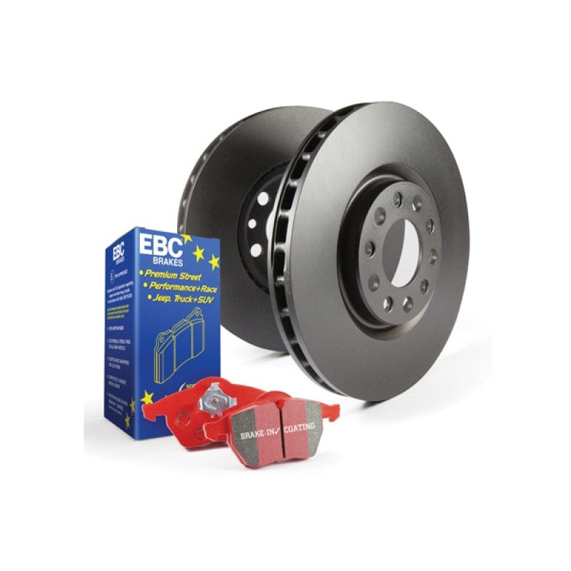 EBC S12 Kits Redstuff Pads and RK Rotors Focus ST 320mm Front