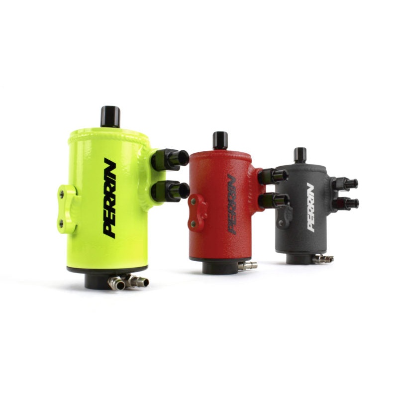 Perrin 02-14 Subaru WRX / 04-19 STI with FMIC Air Oil Seperator – Neon Yellow