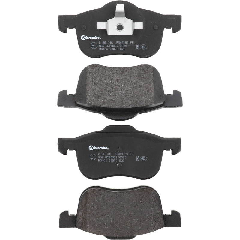 PRIME Low-Met Front Disc Brake Pad Set – P86016