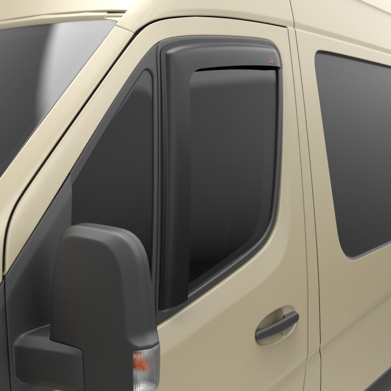 EGR 20-24 Mercedes Sprinter Van Front Tape-on Window Visors – Matte Black