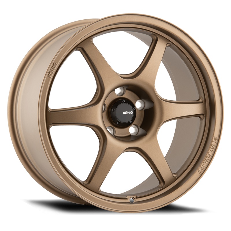 Konig Hexaform 18×9.5A 5×114.3 ET35 Matte Bronze