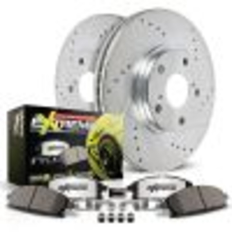 PowerStop Power Stop 2021 Mini Cooper Countryman Front Z26 Street Warrior Brake Kit