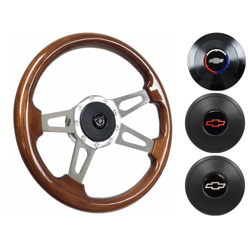 1984-89 Corvette Steering Wheel Kit | Walnut Wood | ST3080