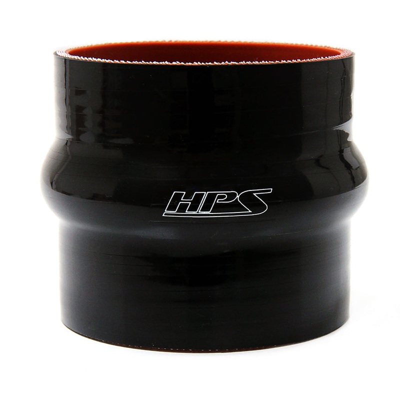 HPS 5″ 4-ply Reinforced Silicone Straight Hump Coupler | Universal (HTSHC-500-BLK)
