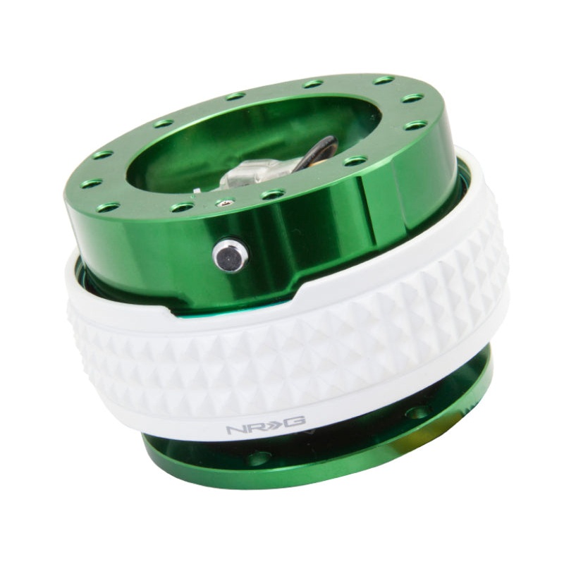 NRG Quick Release Kit – Pyramid Edition – Green Body / Glow In The Dark Pyramid Ring