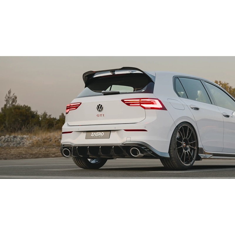 Zaero Design EVO-1 Gloss Black Rear Spoiler – VW Golf R & Golf GTI Clubsport MK8/MK8.5
