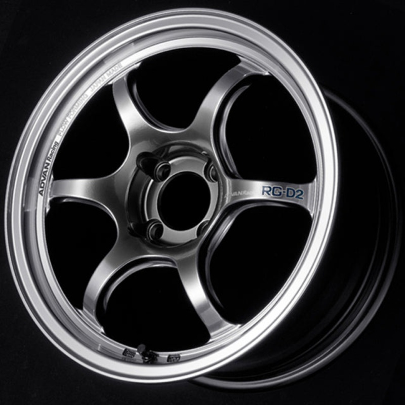 Advan RG-D2 Wheel – 17×7.5 +30 | 4×98 | Machining & Racing Hyper Black