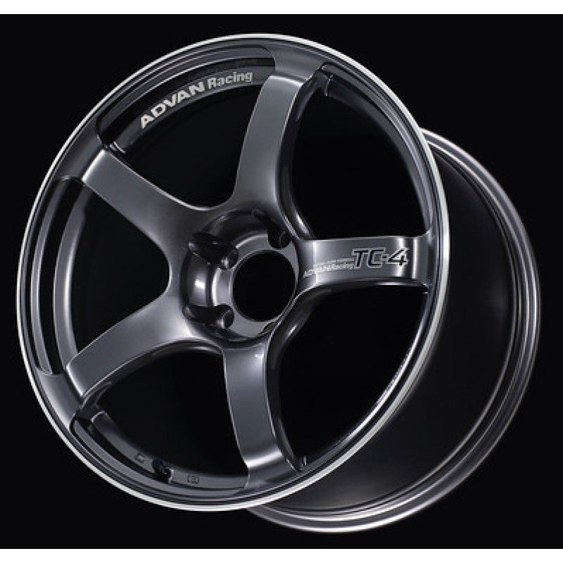 Advan TC4 16×5.5 +45 4-100 Racing Gunmetallic & Ring Wheel