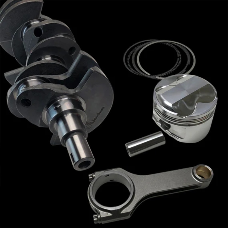 Brian Crower (BC) STROKER KIT – Nissan VQ35HR – 86.4mm Billet Crank, ProH625+ Rods (5.974″), Pistons, Unbalanced