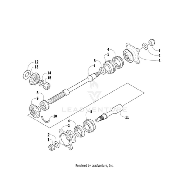 Gear (Use 0822-146-H1 0822-147-H2) by Arctic Cat