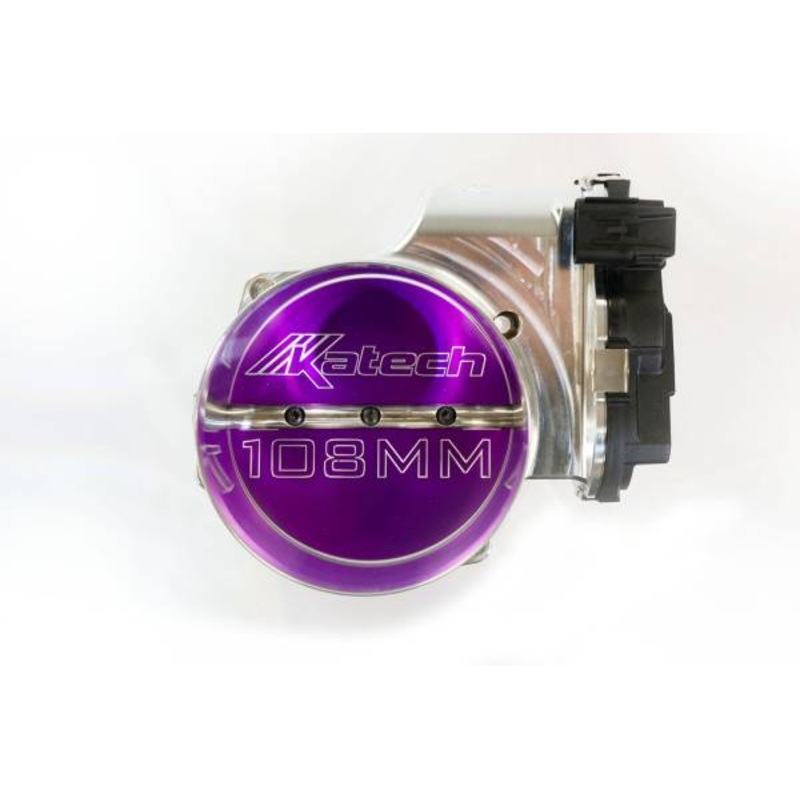 Katech Hemi 108MM Throttle Body – Color: Clear Anodize