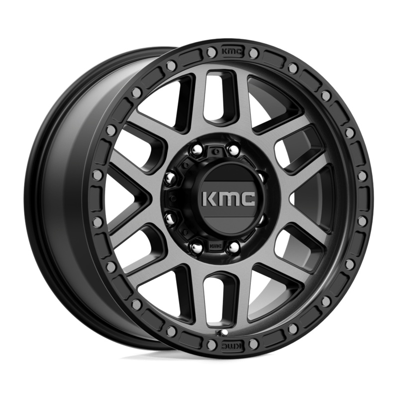 KMC Wheels KM544 Mesa 18″ 8×170 Satin Black With Gray Tint