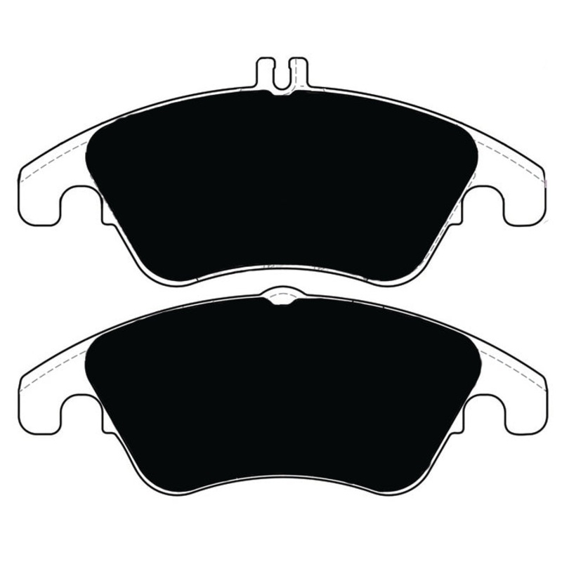 Porterfield Brake Pads for 2017 MERCEDES-BENZ SLC300