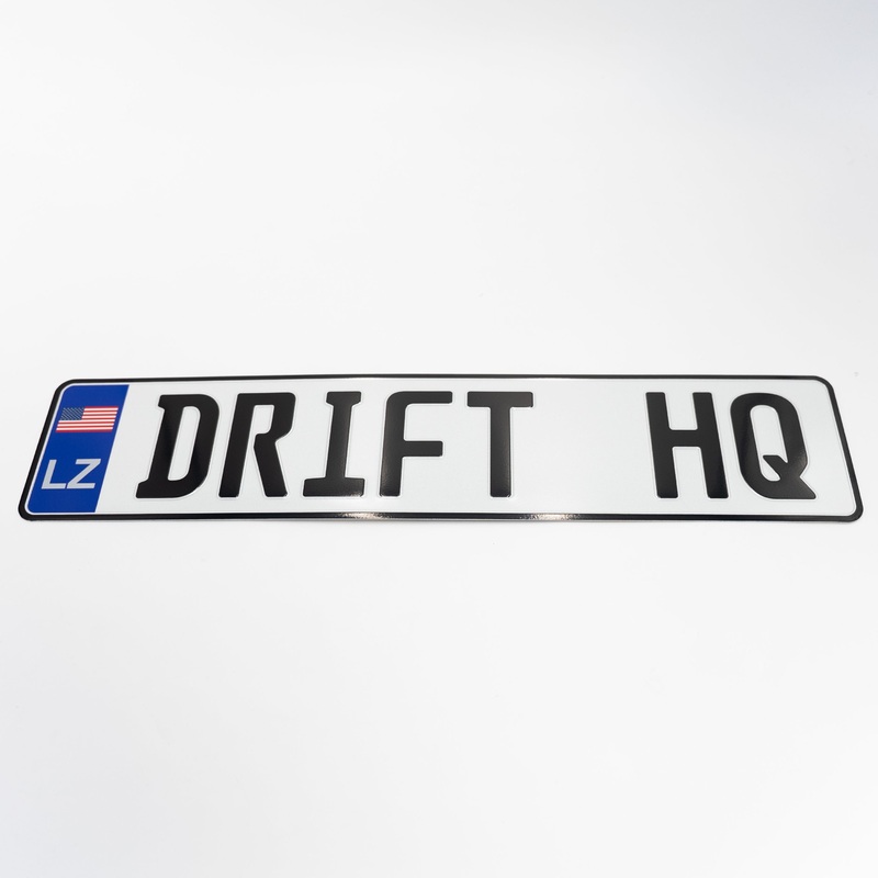 Drift HQ – License Plate
