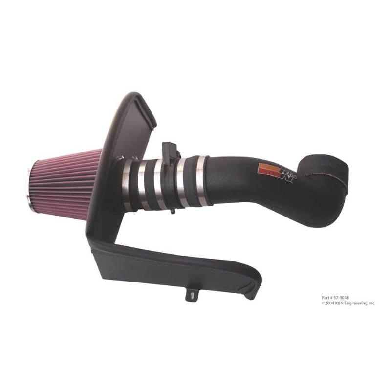 K&N 03-04 Chevrolet Trailblazer V8-5.3L / 03-04 GMC Envoy V8-5.3L Performance Intake Kit