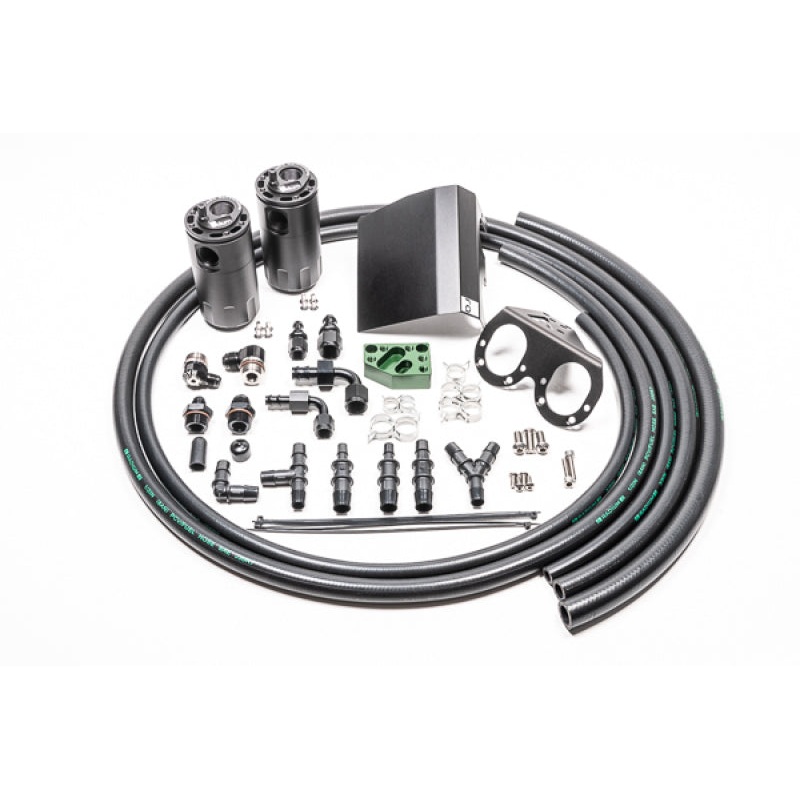 Radium Engineering Radium 02-21 Subaru EJ-Series Fluid Lock Turbo Dual Catch Can Kit