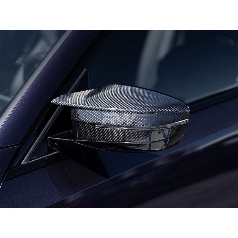 RW Carbon Carbon Fiber Mirror Cap Replacements – BMW / G8X / M3 / M4 / i4
