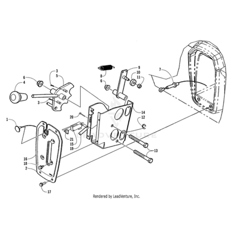 Shift Plate by Arctic Cat
