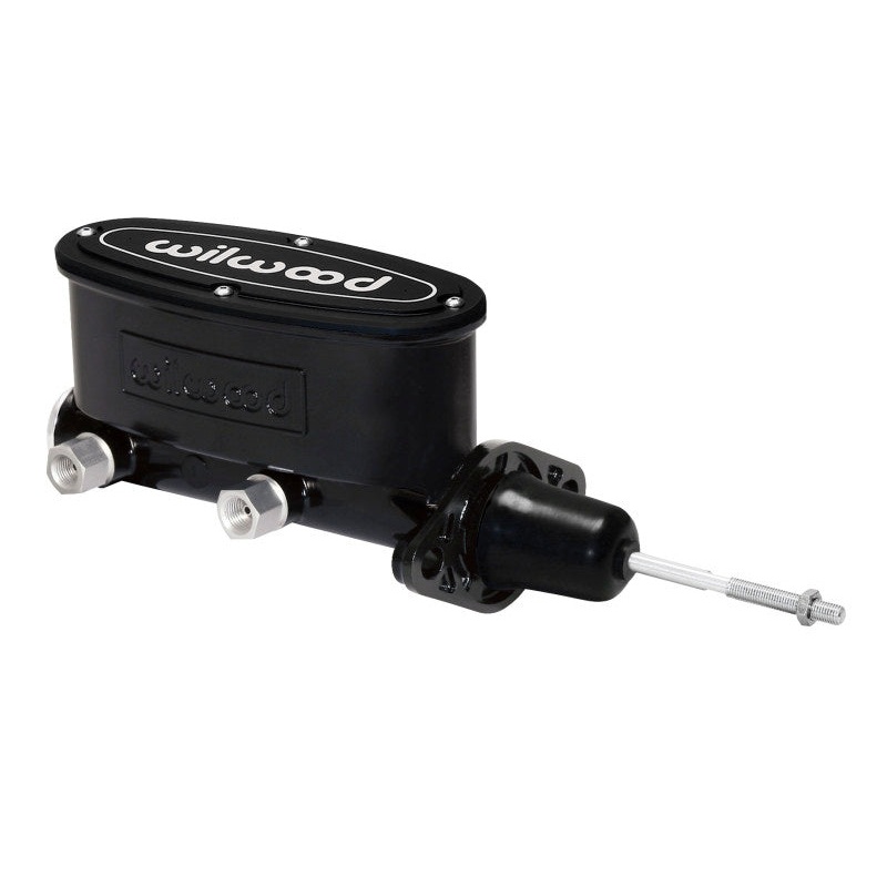 Wilwood High Volume Tandem Master Cylinder – 7/8in Bore Black-W/Pushrod