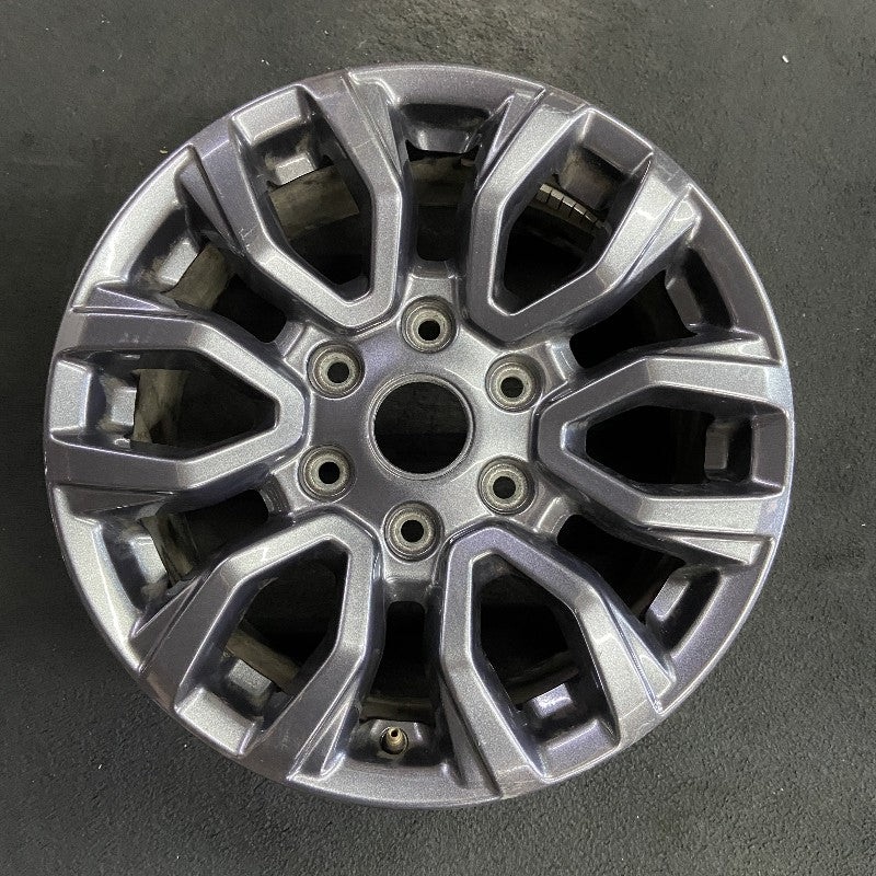 17″ RANGER 19-22 17×8 dark gray 6 spoke V spoke Original OEM Wheel Rim
