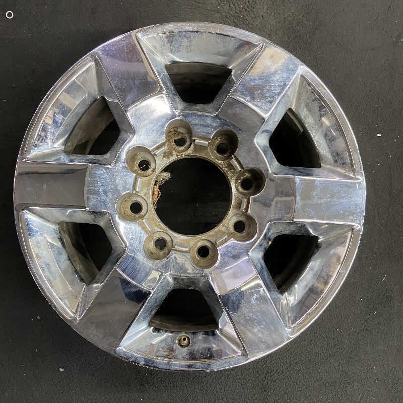 18″ SIERRA 2500 PICKUP 15-18 18×8 aluminum 6 spoke flat spoke opt PYR Original OEM Wheel Rim
