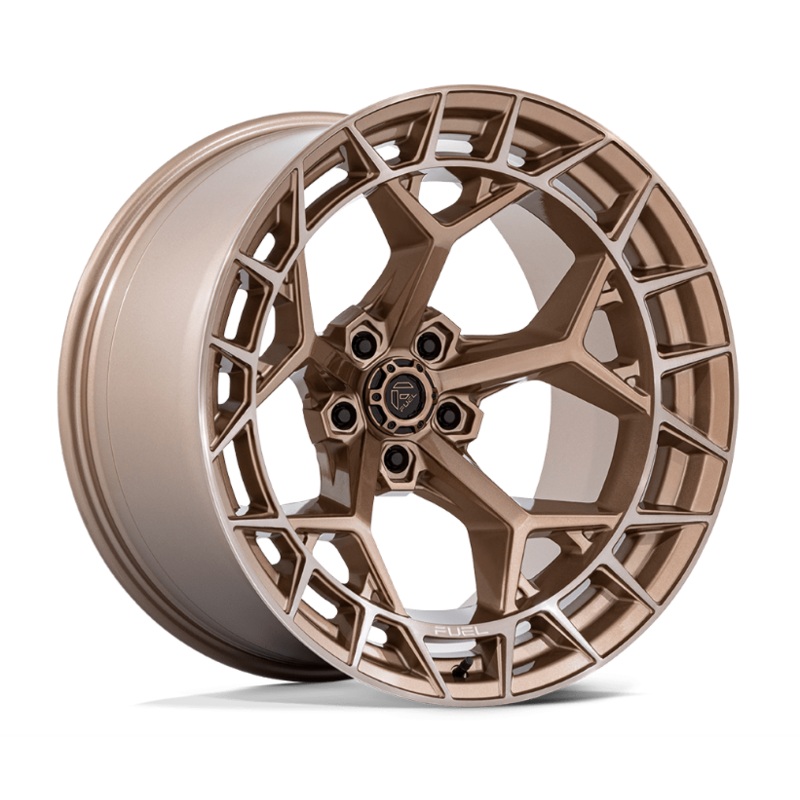 22×10 Fuel Charger FC873 Platinum Bronze