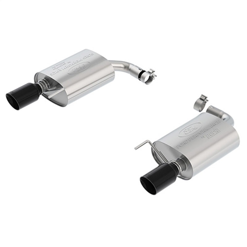 Ford Racing 15-23 Mustang 2.3L Ecoboost Extreme Muffler Kit – Black Chrome Tips