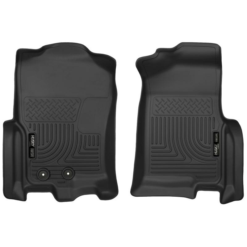 Husky Liners 11-17 Ford Expedition X-Act Contour Front Black Floor Liners