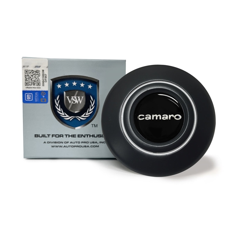 VSW Retro Series | Camaro, 1967 | Black Horn Cap | STE1028-19B