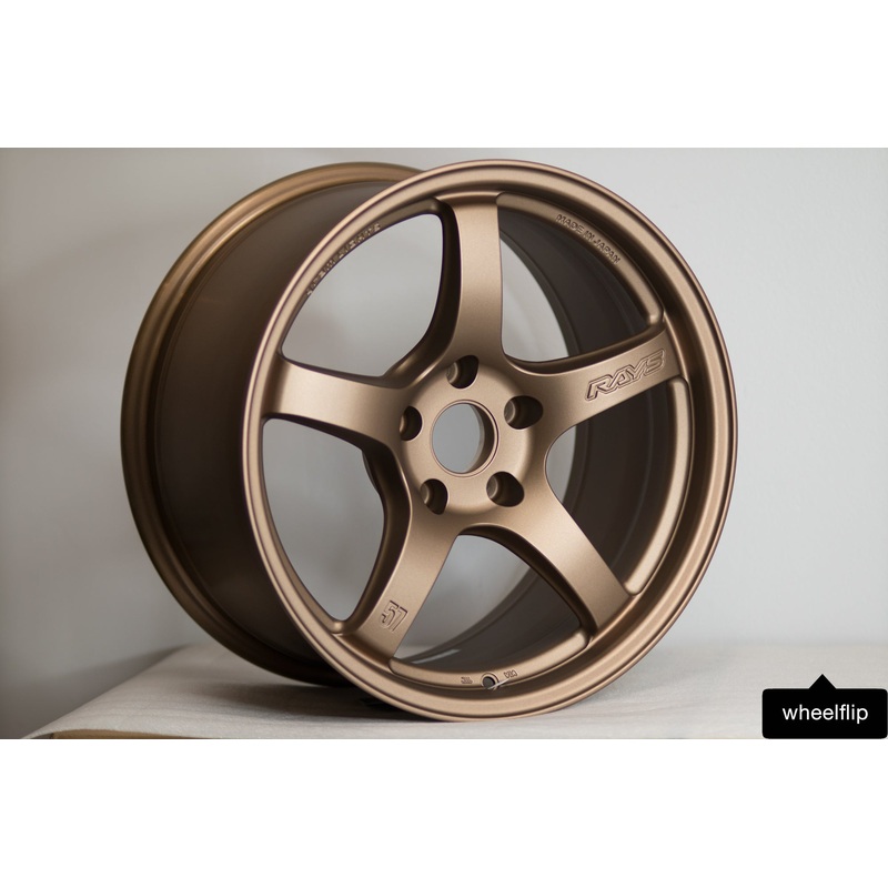 Gram Lights 57CR 17×9 +22 5×114.3 Bronze 2 (SET)