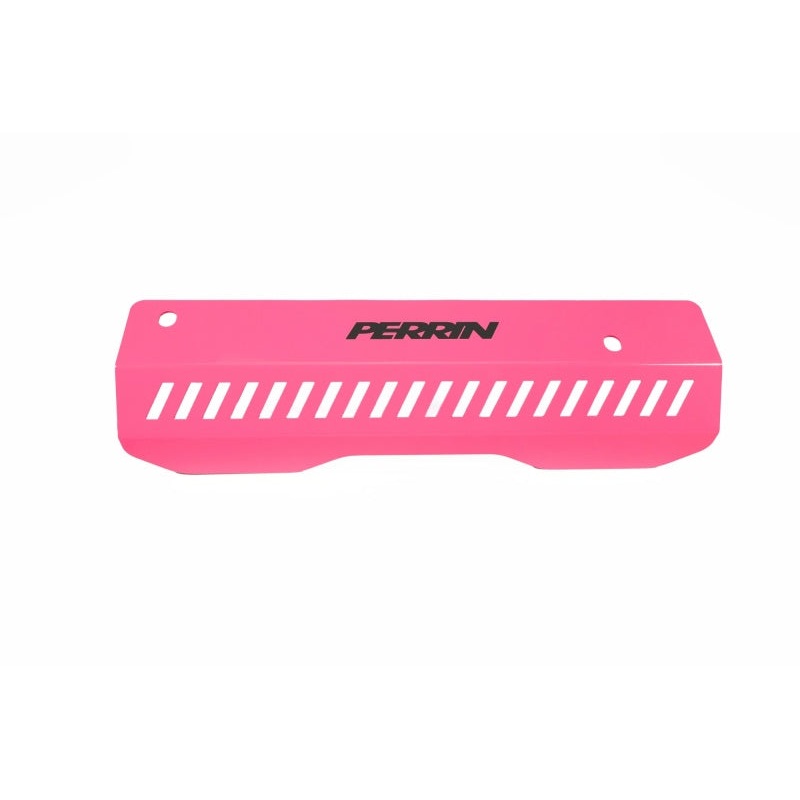 Perrin [22-25 WRX] Pulley Cover | Short Version – Works w/AOS System – Hyper Pink | PSP-ENG-154HP