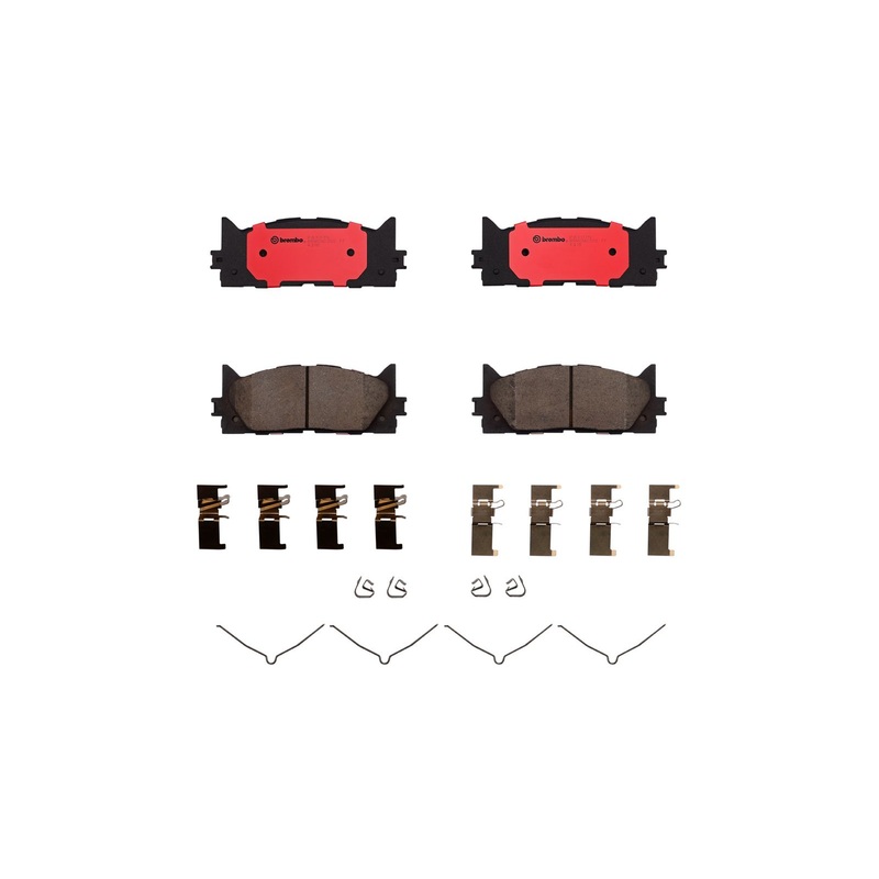 PRIME Ceramic Front Disc Brake Pad Set – P83117N